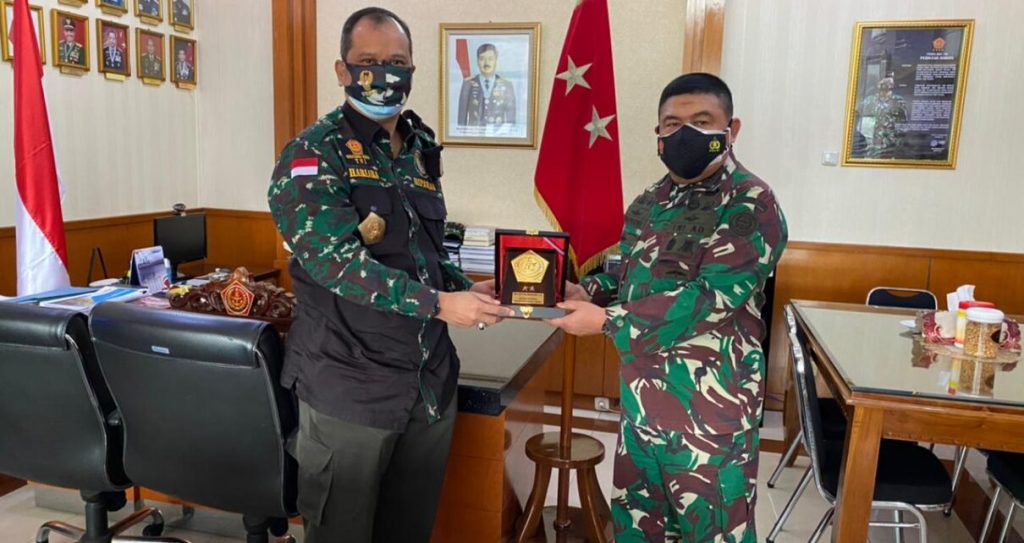 Ketum HIPAKAD Audensi Dengan Aster Panglima TNI Mayor Jenderal TNI Madsuni, S.E