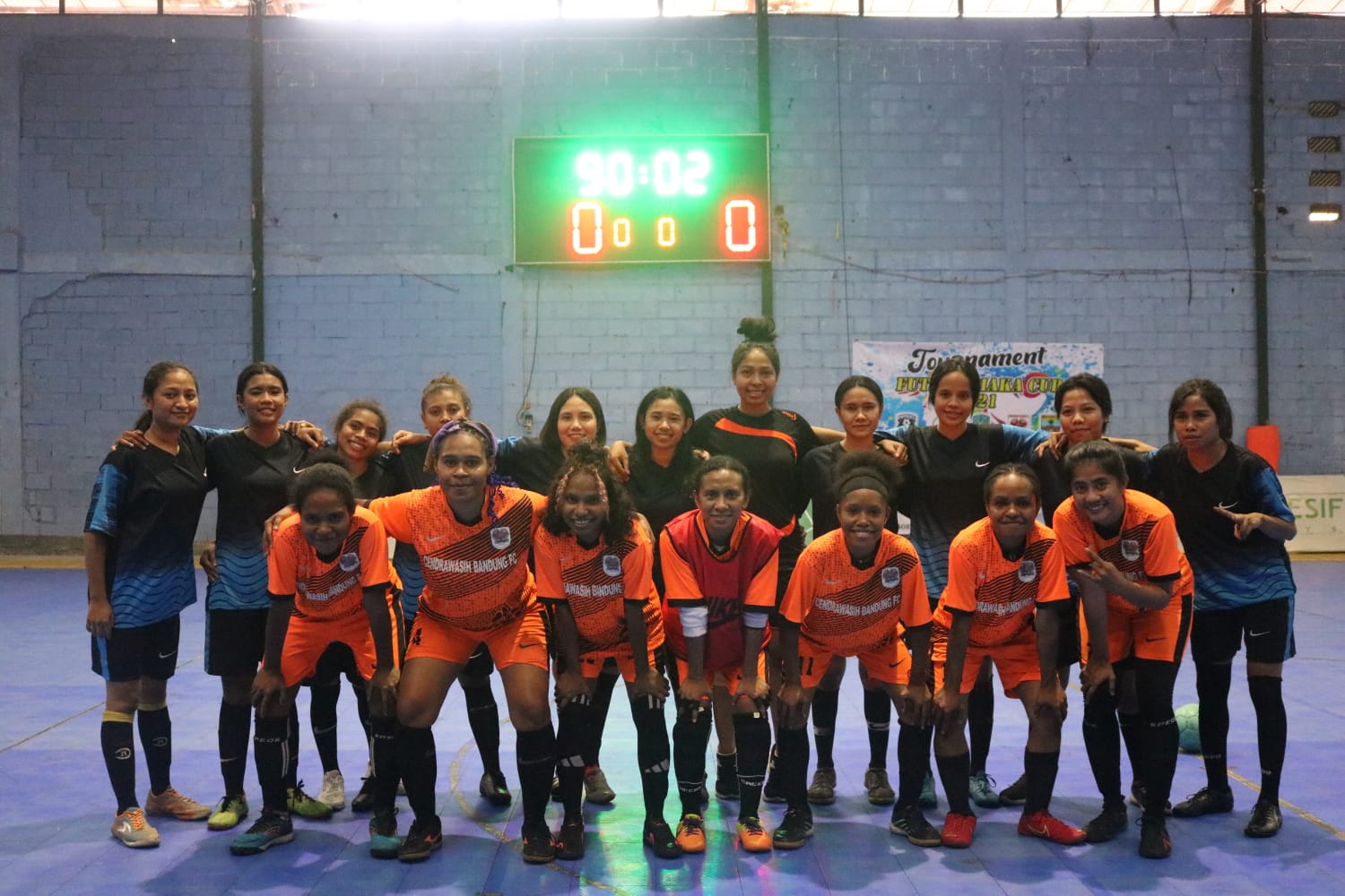Mempererat Tali Silaturahmi Antar Mahasiswa Papua, Ikatan Mahasiswa Kaimana (IMAKA) Bandung Gelar Turnamen Futsal